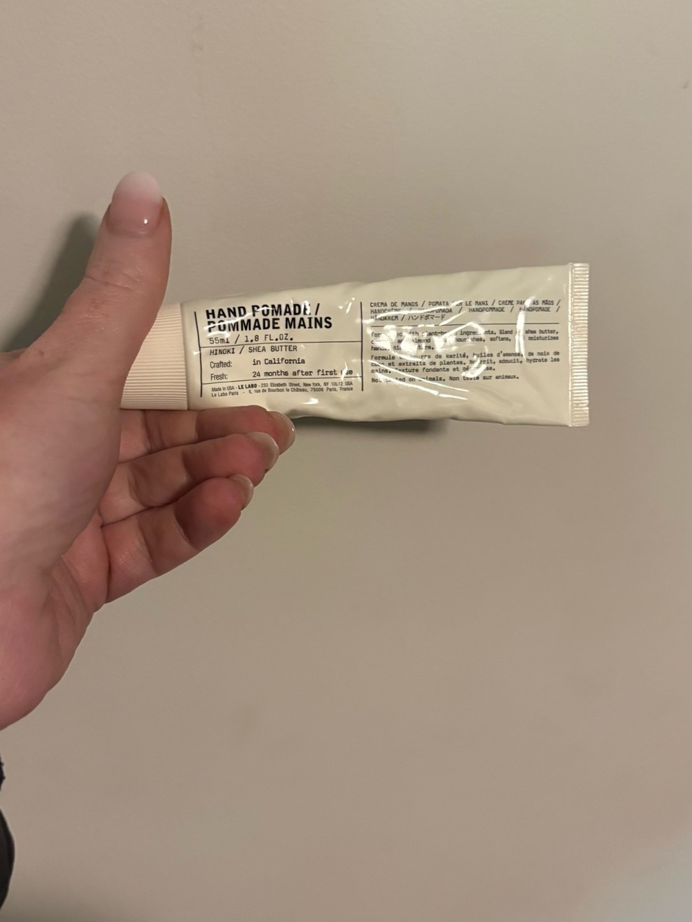 Le labo hinoki hand cream